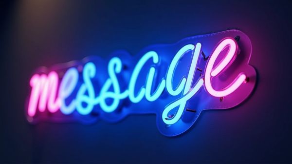 Néon personnalisé texte : créez un message lumineux sur mesure