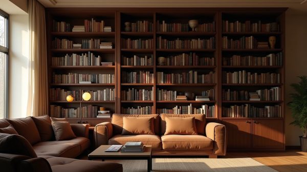 Transformez votre intérieur grâce à la bibliothèque murale