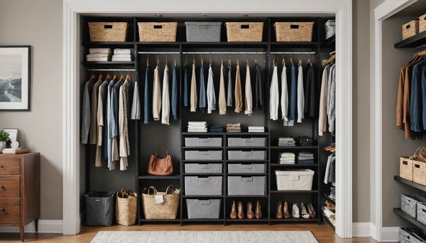 Comparatif des meilleurs systèmes de rangement pour placards