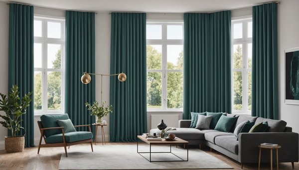 Zoom sur les rideaux connectés: un design moderne et pratique