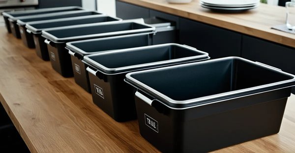 Découvrez les poubelles de table alliant style et praticité